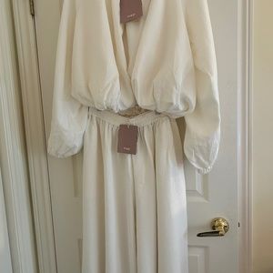 Nap Cotton Pants Set